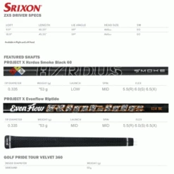 SRIXON ZX5 DRIVER -Quality Golf Equipment Store ZX59 600x600 1
