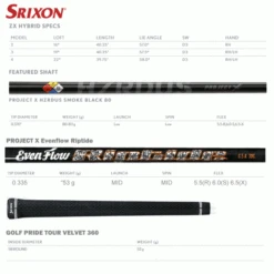 SRIXON ZX HYBRID -Quality Golf Equipment Store ZXH5 600x600 1