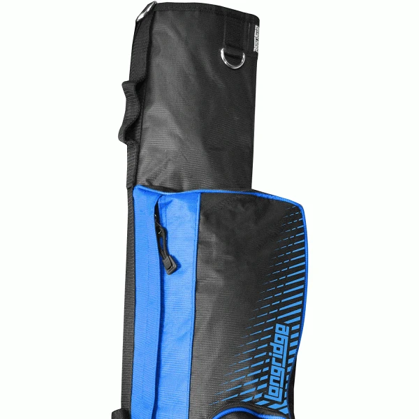 LONGRIDGE 5” DUAL STRAP GOLF PENCIL BAG – BLACK / RED 4 LONGRIDGE 5” DUAL STRAP GOLF PENCIL BAG – BLACK / RED - Image 3