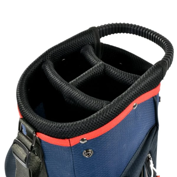MASTERS 7 SERIES CART TROLLEY BAG – NAVY / RED 5 MASTERS 7 SERIES CART TROLLEY BAG – NAVY / RED - Image 3