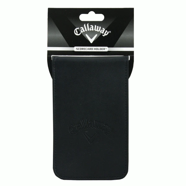 CALLAWAY DELUXE PU LEATHER GOLF SCORE CARD HOLDER 6 CALLAWAY DELUXE PU LEATHER GOLF SCORE CARD HOLDER - Image 4