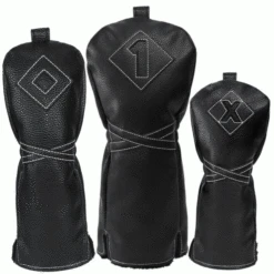 IZZO GOLF PREMIUM LEATHER HEADCOVERS
