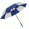 BAGBOY 62” VENTED DUAL CANOPY EXTENDING HANDLE GOLF UMBRELLA – BLUE
